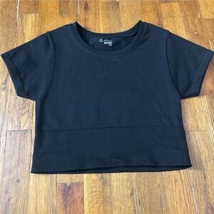 Aerie Black Crop Top